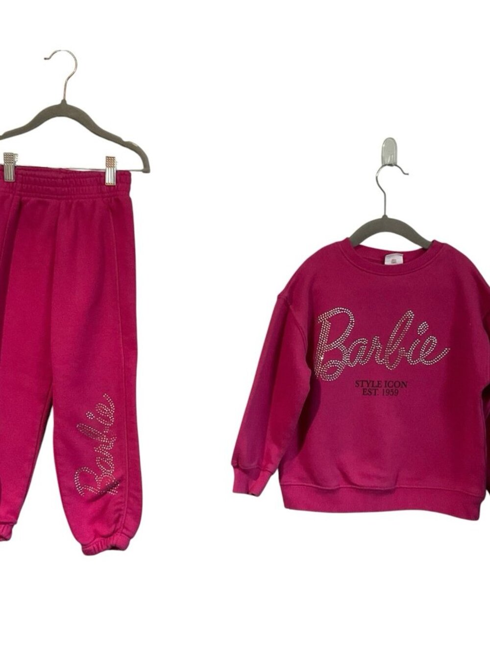 Zara   Girls Tracksuit Set  Barbie  Pink Size 6-7 120 cm
